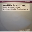 MARNIX AND MUSTAFA time to get funky MISCHA DANIELS MAXI 12" 2006 Azuli VG++