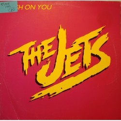 THE JETS crush on you/right before my eyes MAXI 12" 1986 MCA VG++