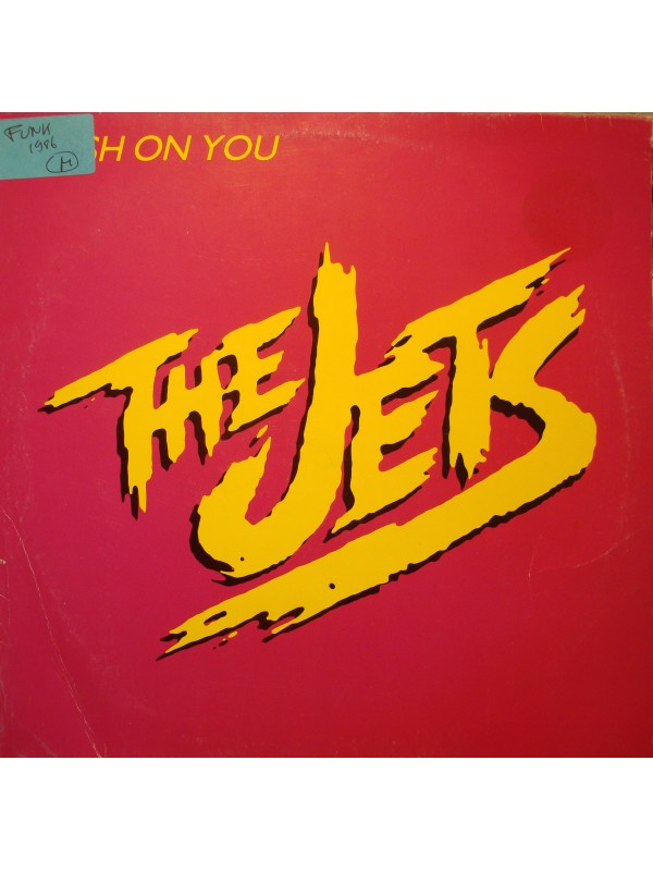 THE JETS crush on you/right before my eyes MAXI 12" 1986 MCA VG++