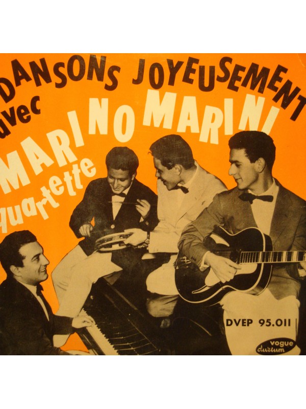 MARINO MARINI QUARTETTE dansons joyeusement EP 7" Vogue maruzzella/sophia VG++